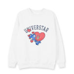 Pull BT21 Tata Blanc - K-Pop France