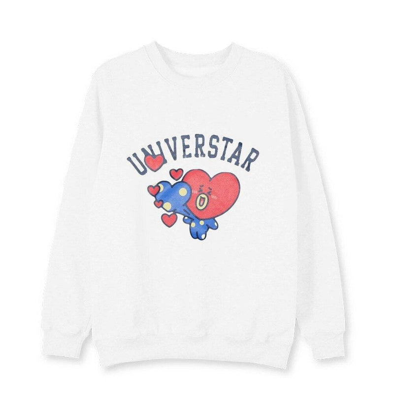 Pull BT21 Tata Blanc - K-Pop France