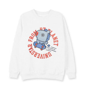 Pull BT21 Mang Blanc - K-Pop France