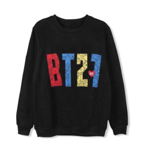 Pull BT21 Noir - K-Pop France