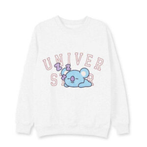 Pull BT21 Koya Blanc - K-Pop France