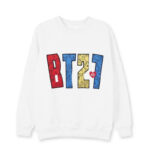 Pull BT21 Blanc - K-Pop France