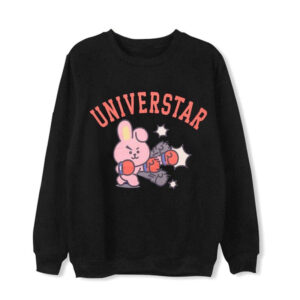 Pull BT21 Cookie Noir - K-Pop France