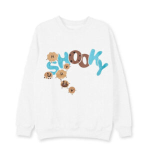 Pull BT21 Shooky Blanc - K-Pop France