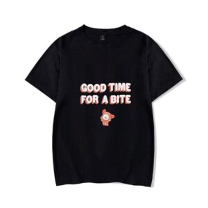 T-Shirt BT21 Chimmy Noir Good Time - K-Pop France