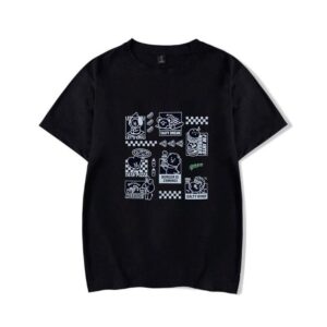 T-Shirt BT21 Gang Noir - K-Pop France