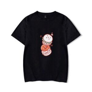T-Shirt BT21 Shooky Noir - K-Pop France