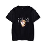 T-Shirt BT21 Mang Noir - K-Pop France