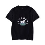 T-Shirt BT21 Koya Noir Burger - K-Pop France