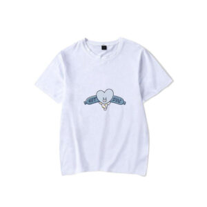 T-Shirt BT21 Tata Blanc - Hot Dog - K-Pop France
