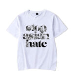 T-Shirt Stop Asian Hate Slogan - K-Pop France