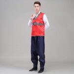 Hanbok Homme Rouge - K-Pop France