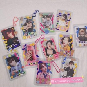 Lot de protege photocard plastique - K-Pop France