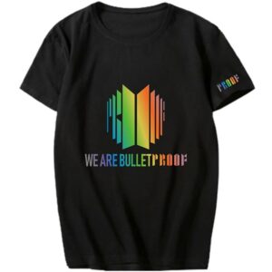 T-Shirt BTS We Are Bullet Proof Love - K-Pop France
