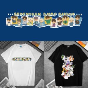 T-Shirt Seventeen Chibi - K-Pop France