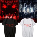 T-Shirt Ateez Black Cat Nero Z - K-Pop France
