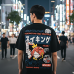 T-Shirt Vintage Japonais - K-Pop France