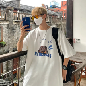 T-shirt Harajuku Oversize - K-Pop France