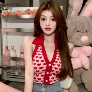 Débardeur Boutonné Femme - K-Pop France