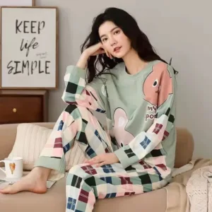 Pyjama Coréen Femme Grande Taille - K-Pop France