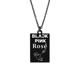 Collier Blackpink - Rosé - K-Pop France