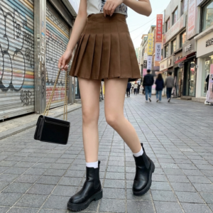Jupe Plissé Mode Coréenne - K-Pop France