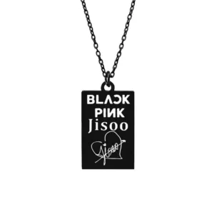 Collier Blackpink - Jisoo - K-Pop France