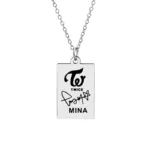 Collier Twice - Mina - K-Pop France