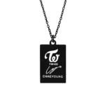 Collier Noir Twice - Chaeyoung - K-Pop France