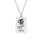 Collier Twice - Tzuyu - K-Pop France