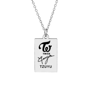Collier Twice - Tzuyu - K-Pop France