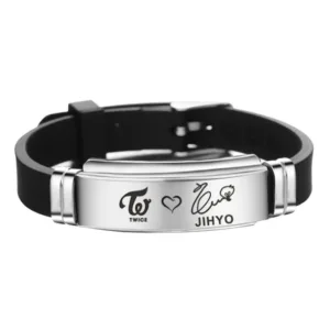 Bracelet en Silicone Twice - Jihyo - K-Pop France
