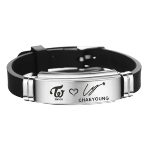 Bracelet en Silicone Twice - Chaeyoung - K-Pop France