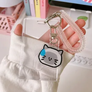 Porte Carte Photo K-pop avec Porte-clé - K-Pop France
