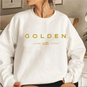 Pull Golden Jungkook pour Femmes - K-Pop France
