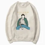 Sweat à Capuche Oversize Golden - BTS - K-Pop France