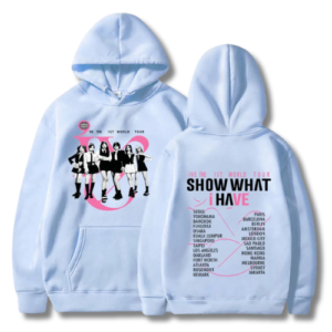 Sweat à Capuche KPOP - Tour du Monde IVE - K-Pop France