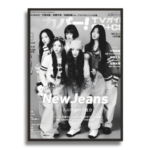 Poster Décoratif KPOP - groupe New Jeans - K-Pop France