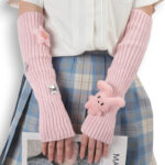 Mitaines Longues Mignon Style Coréen - K-Pop France