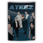 Poster KPOP - groupe A-ATEEZ - K-Pop France