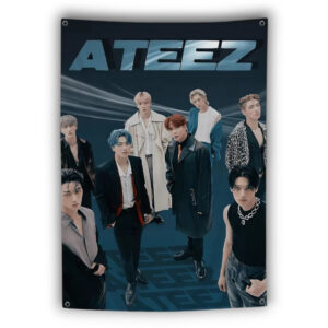Poster KPOP - groupe A-ATEEZ - K-Pop France