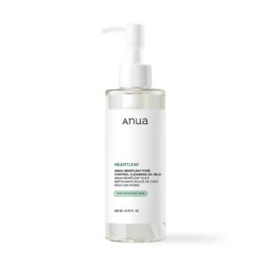 [Anua] Huile Nettoyante Douce Controle des Pores Heartleaf pour Peaux Sensibles - K-Pop France