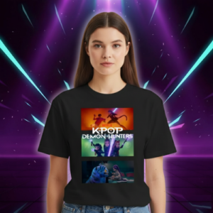 T-shirt KPop Demon Hunters - K-Pop France
