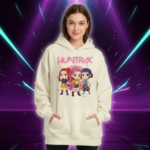 Sweat à Capuche Oversize KPop Huntrix - K-Pop France