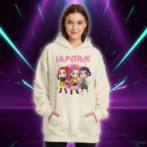 Sweat à Capuche Oversize KPop Huntrix - K-Pop France