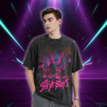 T-shirt Vintage KPop Saja Boys - K-Pop France