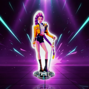 Porte-clés Demon Hunters Huntrix - K-Pop France
