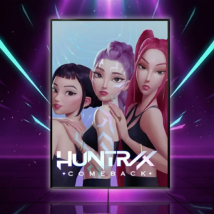 Poster KPOP Huntrix Demon Hunters - K-Pop France