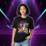 T-shirt Noir KPop Demon Hunters - K-Pop France