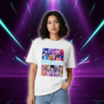 T-shirt Blanc KPop Demon Hunters - K-Pop France